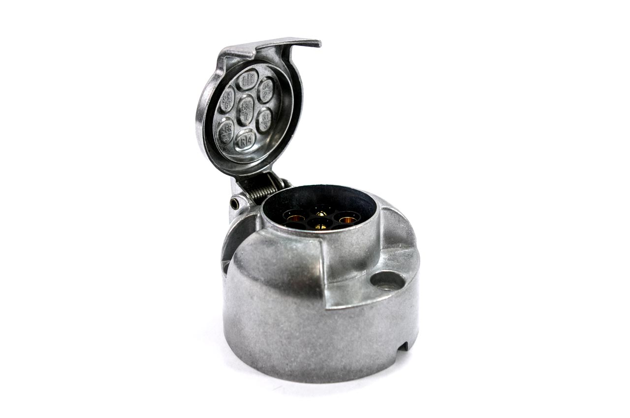 Priza remorca aluminiu cu 7 pini