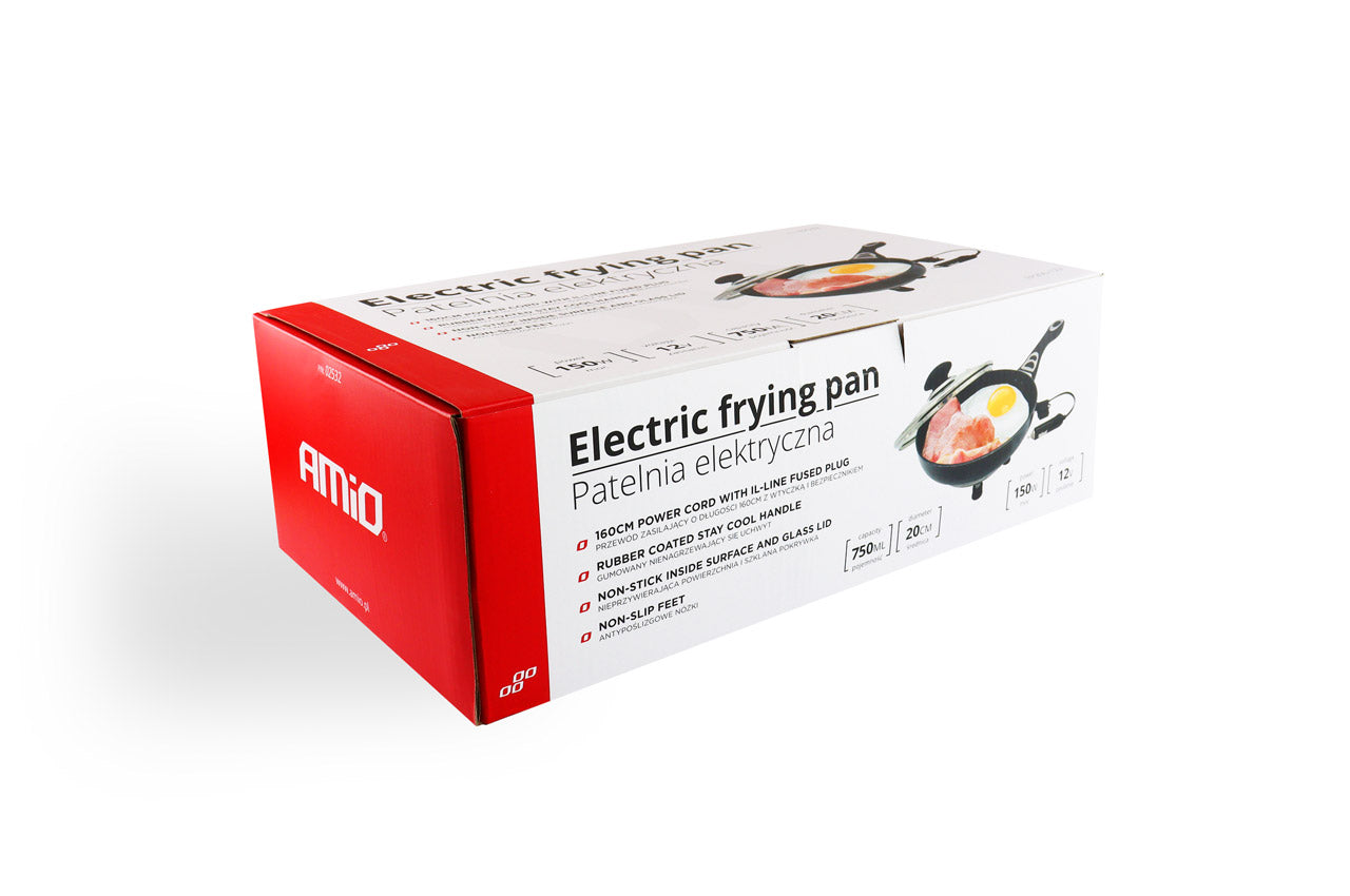 Tigaie electrica cu capac pentru camion 20cm x 4cm 150W 12V