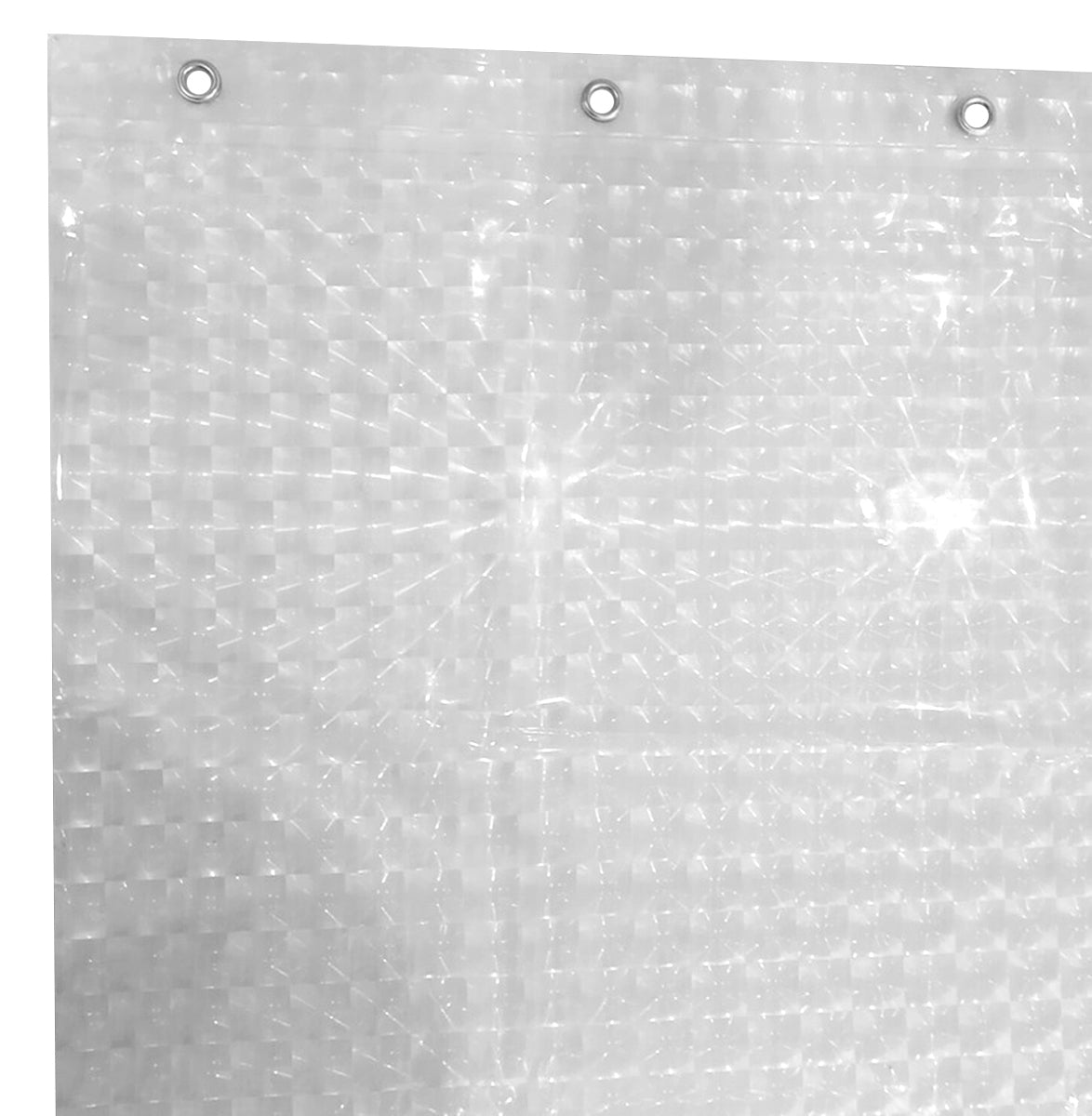 Perdea de dus semitransparenta din PEVA, dimensiune 180 x 180 cm