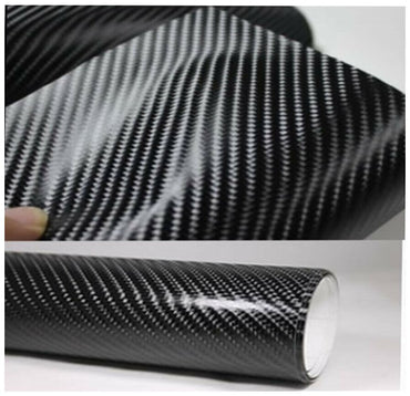 Folie colantare auto Carbon 5D Lacuit Negru (3m x 1,52m)