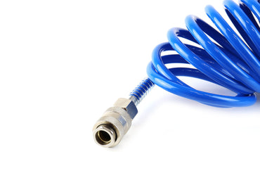 Furtun spiralat pentru aer comprimat din PE, 5 x 8mm, lungime 20m, PT-05