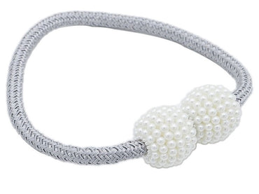 Bratara magnetica de prindere perdele/draperii, model PEARLS