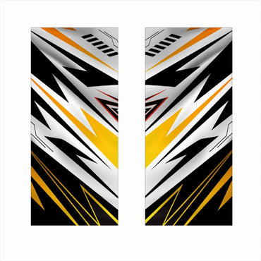 Set 2 stickere decorative pentru stalpii usilor, print autoadeziv de inalta rezolutie, dimensine 2 buc x 50 x 22 cm , cod: AVX-SSU-24